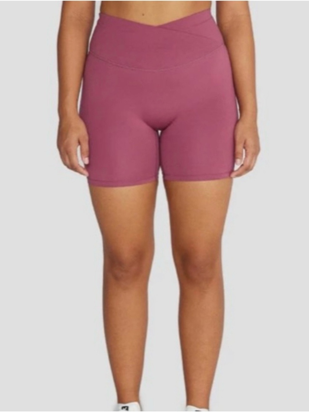 CSB Serenity Scrunch Crossover Shorts 4" Passion